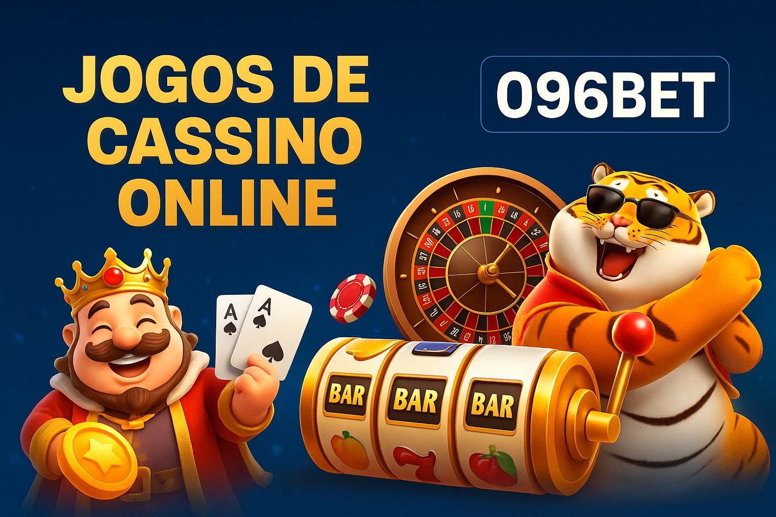 Jogos de cassino online inovadores e emocionantes na 096BET