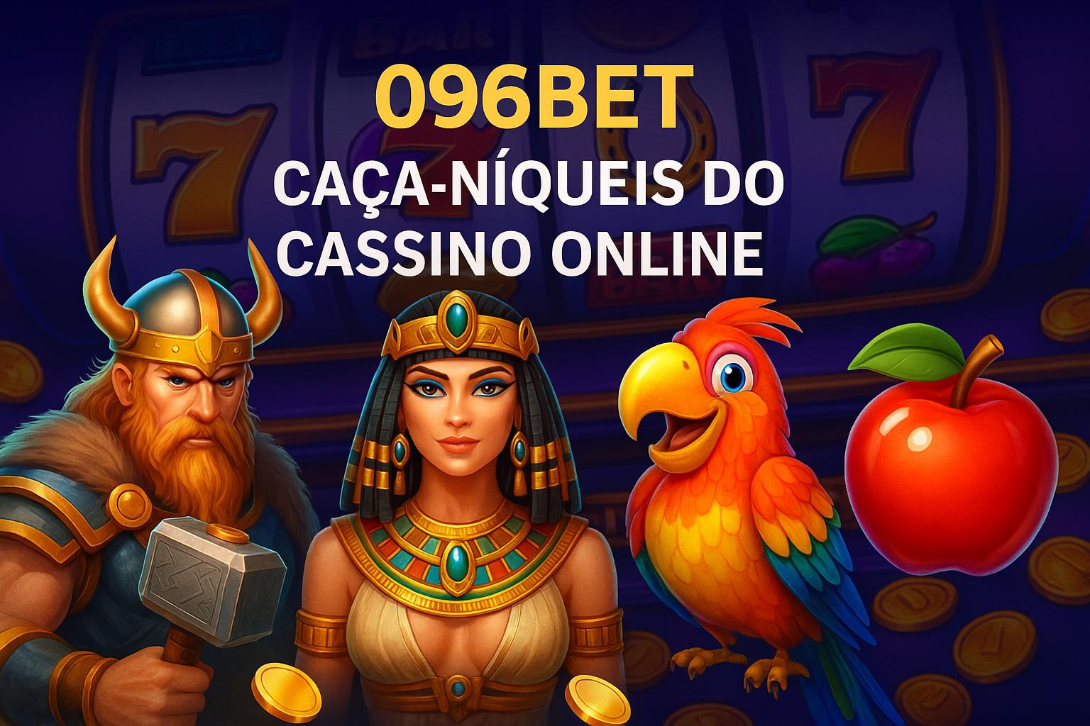 Explore o mundo das slot machines no 096BET Casino